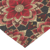 Exquisit floraler Hochzeitstisch Kurzer Tischläufer (Ecke)