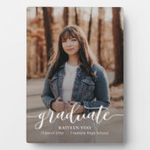 Exquisit Geschmack EDITABLE FARBEN Abschluss Plaqu Fotoplatte (Vorderseite)