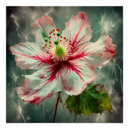 Exquisite Abutilon Poster