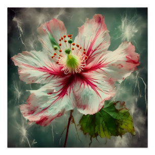 Exquisite Abutilon Poster