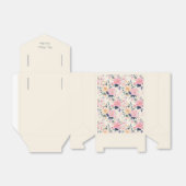 Exquisite Aquarellcreme Blütencreme Rosa Botanisch Geschenkschachtel (Ungefaltet)