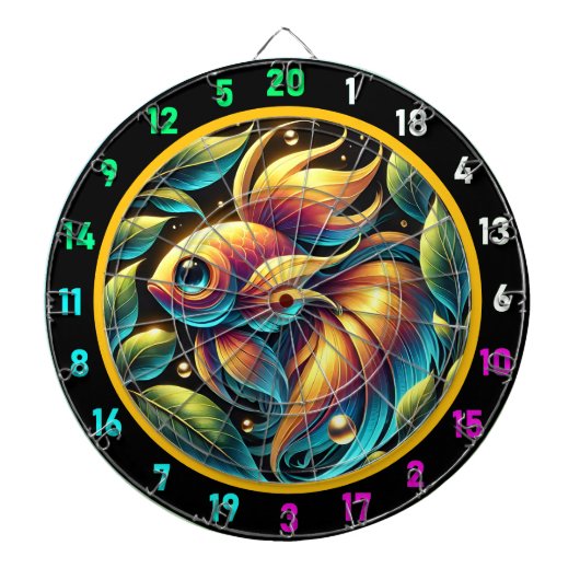 Exquisite Betta Dartboard Masterpiece Dartscheibe (vorne)