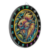 Exquisite Betta Dartboard Masterpiece Dartscheibe (Vorderseite Links)
