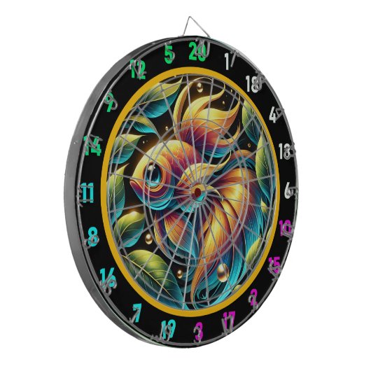 Exquisite Betta Dartboard Masterpiece Dartscheibe (Vorderseite Links)
