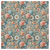 Exquisite Blumenschmuck Stoff (Muster)