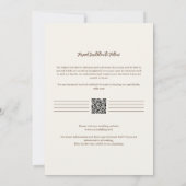 Exquisite Cherish Purple & Yellow Floral Bouquet Save The Date (Rückseite)