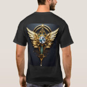 Exquisite Dekoration für Zuhause oder Office T-Shirt (Rückseite)