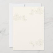 Exquisite Einladung zur moslemischen Ehe (Rückseite)