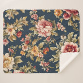 Exquisite Elegante Frühlingsblumen. Malerei Sherpadecke (Vorderseite (Horizontal))