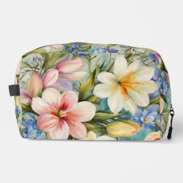 Exquisite Elegante Frühlingsblumen. Malerei Waschbeutel