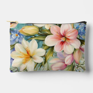 Exquisite Elegante Frühlingsblumen. Malerei Zubehörtasche