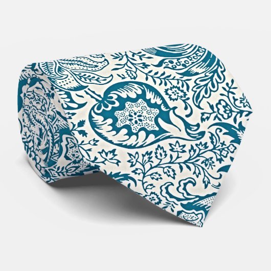 Exquisite Eleganz: Indisches Muster Krawatte (Gerollt)