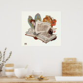 "Exquisite Elf" von Edmund Dulac - Print Poster (Küche)