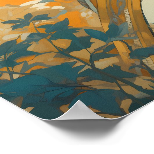 Exquisite Essenz chinesischer Eleganz Poster (Ecke)