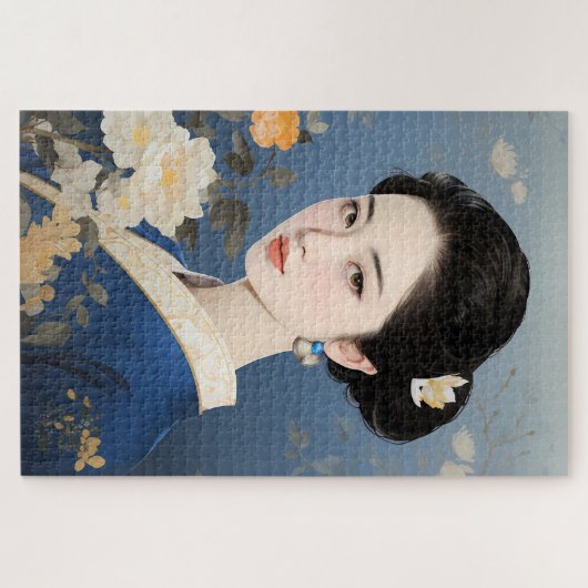 Exquisite Essenz chinesischer Eleganz" Puzzle (Horizontal)