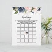 Exquisite Fall Bridal Bingo, Brautparty Game (Stehend Vorderseite)