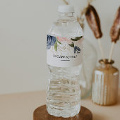 Exquisite Fall Floral Wasser Flasche Etikett