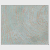 Exquisite Farbe aus blau und Kupfermarmor Geschenkpapier (Flach)