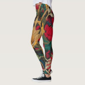 "EXQUISITE FLORAL EMBROIDERY PATTERLAGGINGS" LEGGINGS (Links)