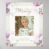 Exquisite Floral Orchids Bouquets in Pink Shades  Poster (Vorne)