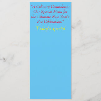 "Exquisite Fusion Delights: maßgeschneiderte Menüs Menükarte