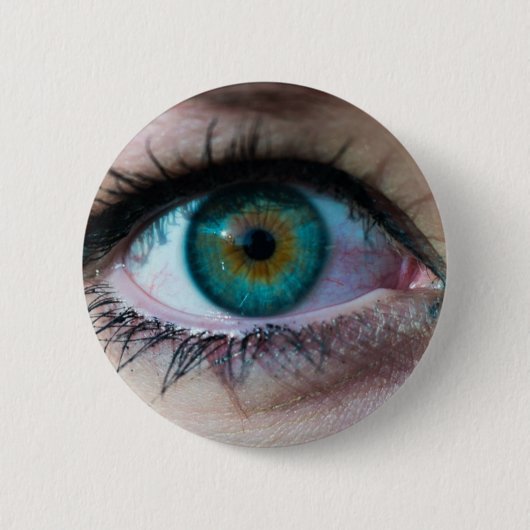 Exquisite Gaumenfreude Surreal Foto Geschenk Button (Vorderseite)