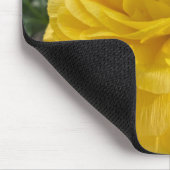 Exquisite Gelbe Blume Mousepad (Ecke)
