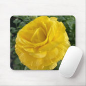 Exquisite Gelbe Blume Mousepad (Mit Mouse)