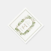 Exquisite Hochzeitsempfehlung Napkins Serviette (Ecke)
