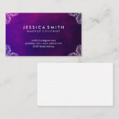 Exquisite Hues und Extravagante Ecken Visitenkarte (Vorne/Hinten)