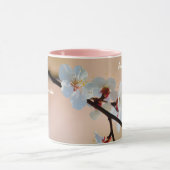 Exquisite japanische Apricot-Blume Tasse (Zentrum)