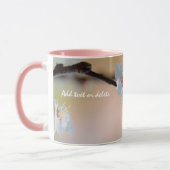 Exquisite japanische Apricot-Blume Tasse (Links)