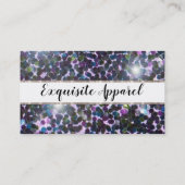 Exquisite Kleider und Gowns Visitenkarte (Rückseite)