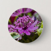 Exquisite Magie der Blüten #1 Button (Vorderseite)