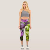 Exquisite Magie der Blüten #1 Capri Leggings (Vorderseite)