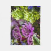 Exquisite Magie der Blüten #1 Fleecedecke (Vorderseite)