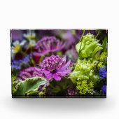 Exquisite Magie der Blüten #1 Fotoblock (Vorderseite)