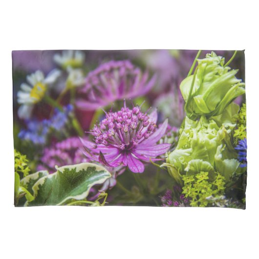 Exquisite Magie der Blüten #1 Kissenbezug (Vorderseite)