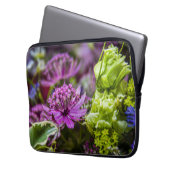 Exquisite Magie der Blüten #1 Laptopschutzhülle (Vorderseite Links)