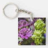 Exquisite Magie der Blüten #1 Schlüsselanhänger (Vorderseite)