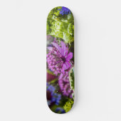 Exquisite Magie der Blüten #1 Skateboard (Vorderseite)