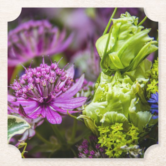 Exquisite Magie der Blüten #1 Untersetzer (Vorderseite)