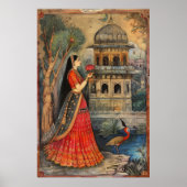 Exquisite Mughal Art Poster - AR 23 (Vorne)
