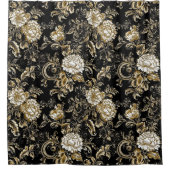 Exquisite Peonies Duschvorhänge Duschvorhang (Vorderseite)