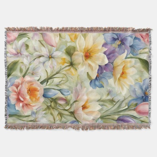 Exquisite, raffinierte Frühlingsblumen. Malerei Decke (Vorderseite)