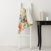 Exquisite, raffinierte Frühlingsblumen. Malerei Sherpadecke (Beispiel)