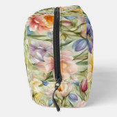 Exquisite, raffinierte Frühlingsblumen. Malerei Waschbeutel (Rechts)