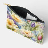 Exquisite, raffinierte Frühlingsblumen. Malerei Zubehörtasche (Offen)