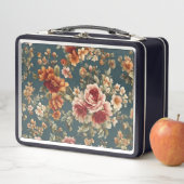Exquisite romantische Rose und wunderschöne Blume Metall Brotdose (Beispiel)