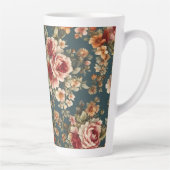 Exquisite romantische Rose und wunderschöne Blume Milchtasse (Rechts)